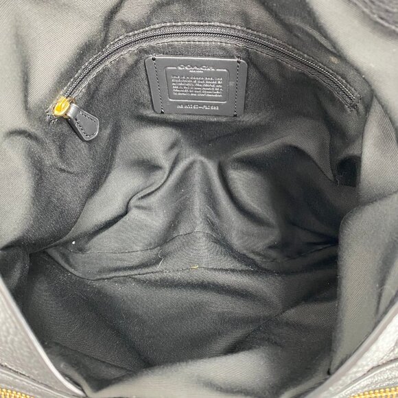 Coach Black Lexy Leather Shoulder Bag | Stylish & Versatile - Picture 6 of 11